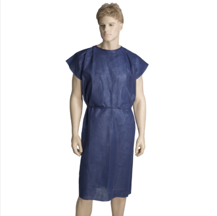 Disposable sleeveless isolation gown